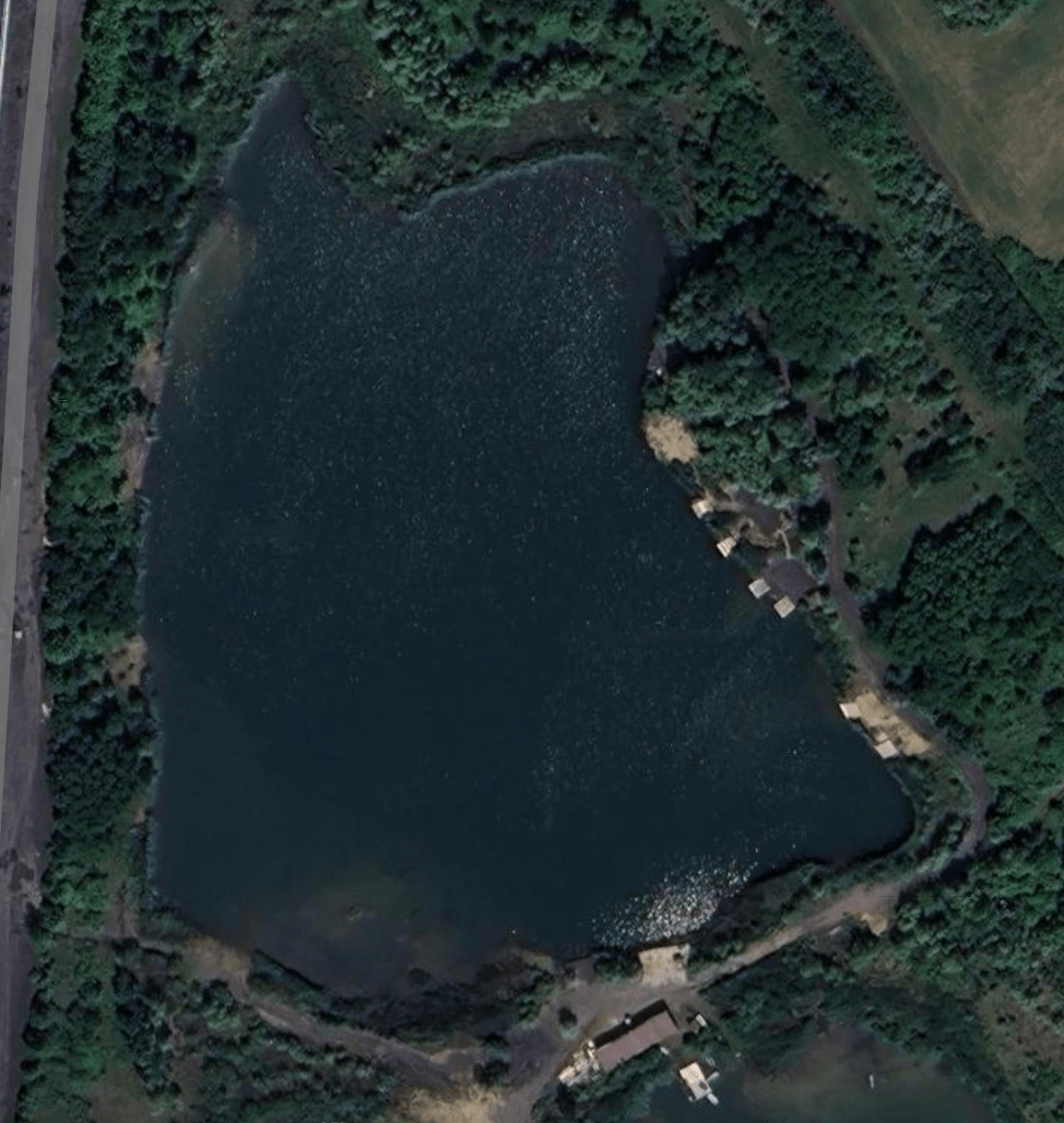 Mapa rybníka